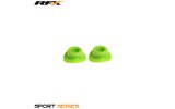 RFX Sport Ventildichtungen Grün x2