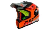 Motocross Helm MT Helmets Falcon Arya Matt Orange XS