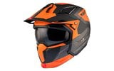 Trialhelm MT Helmets Streetfighter SV S Totem Grau / Orange L