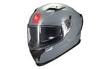 Casco Integral MT Helmets BRAKER A12 Pantalla Doble Gris Mate XXL