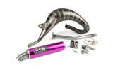 Auspuff SCR Corse Handmade Cross 50-70 Sherco 50 Violett