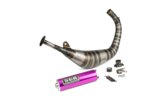 Auspuff SCR Corse Racing Line 80-90 Derbi Violett