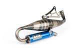 Auspuff SCR Corse Handmade 70 Yamaha Aerox Blau
