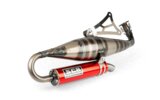 Auspuff SCR Corse Handmade 70 Yamaha Aerox Rot