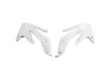 Kühlerabdeckungen Honda CRF 450 2005-2008 UFO Weiß