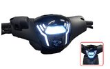 LED-Scheinwerfer Sport DMP Piaggio Zip 2 Getönt