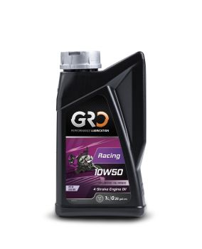 Aceite  4T  10W50   GRO Racing 100 % Sintetico 1 litro