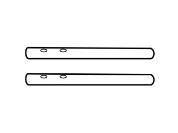 ACHSE Ø3x58'5 EINSTELLEN