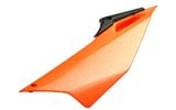 Kunststoff Seitenverkleidung hinten links orange Pit Bike YCF Pilot / Factory SP ab Bj. 2016