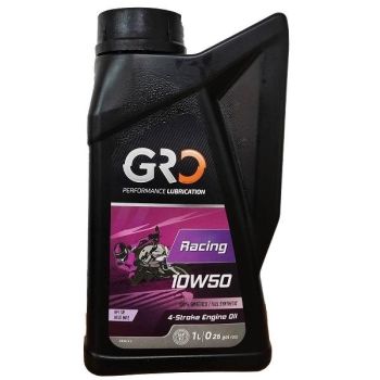 ACEITES MOTO GRO  FACTORY 10W50 (1 LITRO) 4 TIEMPOS