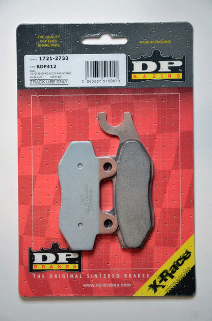 PASTILLAS FRENO RDP412 SINTERIZADO RACING