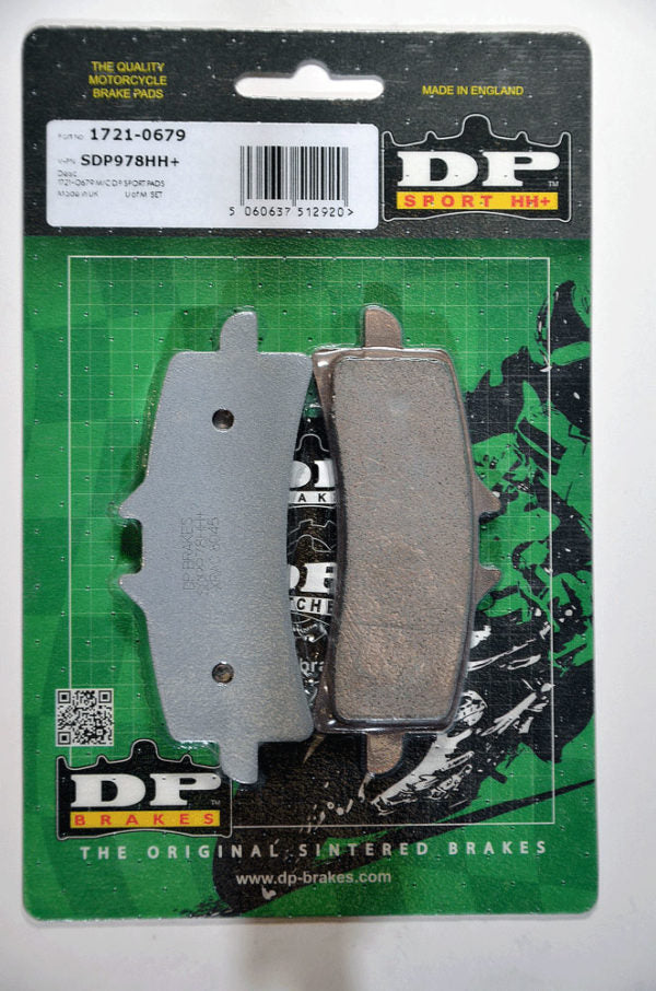 PASTILLAS FRENO DELANTERAS SDP978HH+ SINTERIZADO SPORT COMPATIBLES CON CBR/ZX10RR/GSX-R/R1/TUONOV4/RSV4/PANIGALE