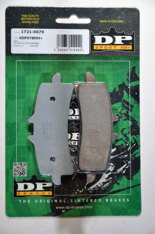 PASTILLAS FRENO DELANTERAS SDP978HH+ SINTERIZADO SPORT COMPATIBLES CON CBR/ZX10RR/GSX-R/R1/TUONOV4/RSV4/PANIGALE