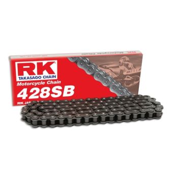 RK CADENA 428SB CON 146 ESLABONES ENGANCHE CLIP RAPIDO