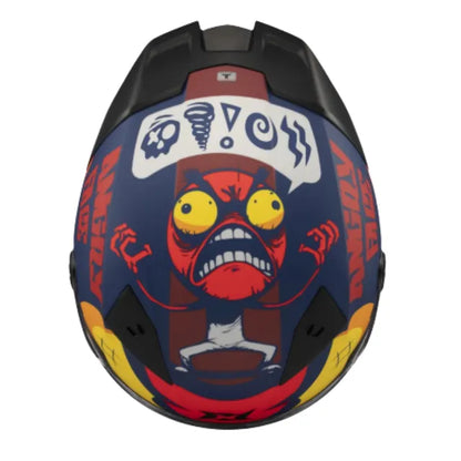 HELM AXXIS FENIX ANGRY FACE