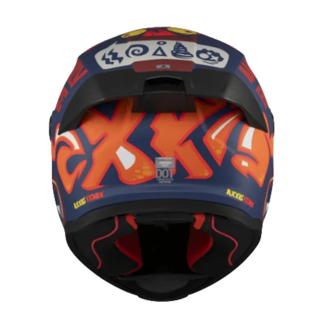 HELM AXXIS FENIX ANGRY FACE
