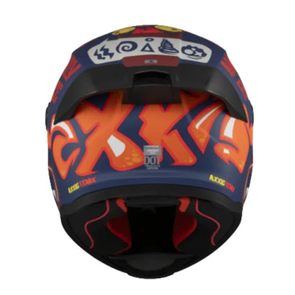 HELM AXXIS FENIX ANGRY FACE