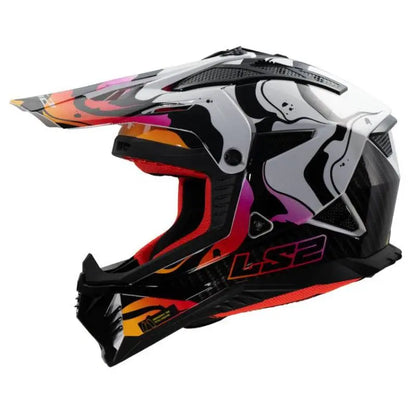 Casco LS2 MX708 Fast II Wash White