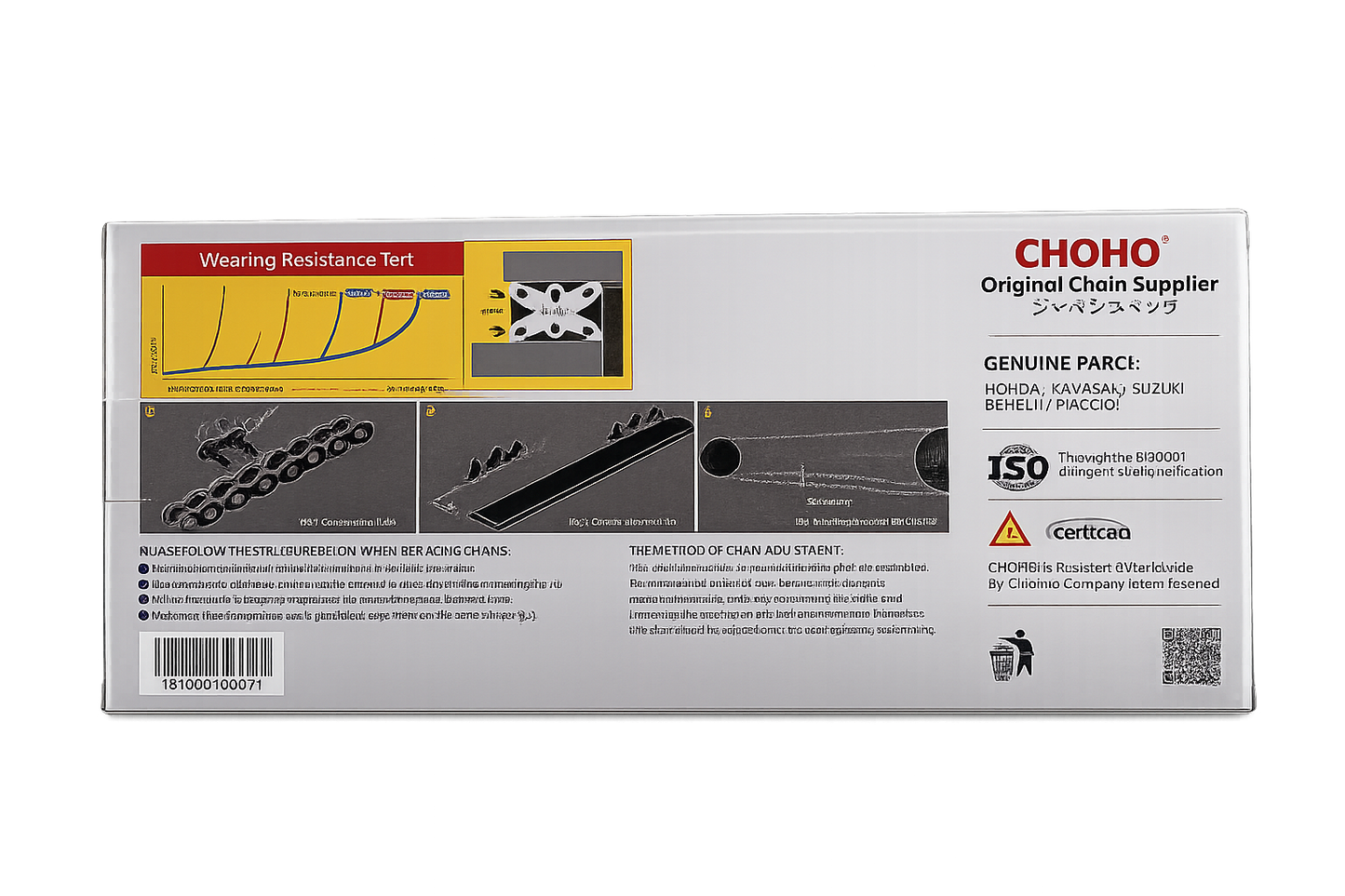 CADENA CHOHO 520SX2-104L ZB