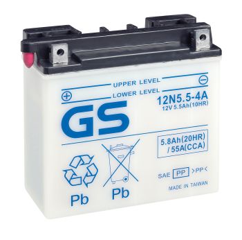 12N5.5-4A Batterie GS