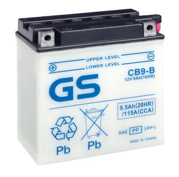 Bateria   CB9-B   GS  Convencional Pack Acido