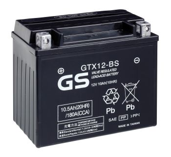 Bateria   GTX12-BS   GS  AGM Sin Mantenimiento Pack Acido
