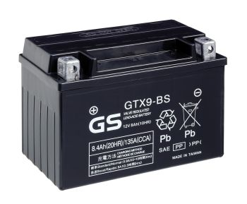 Bateria   GTX9-BS   GS  AGM Sin Mantenimiento Pack Acido