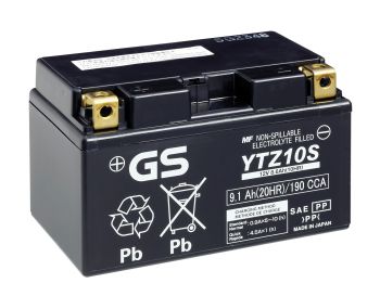 Batterie YTZ10S GS Vorgeladen mit Säure