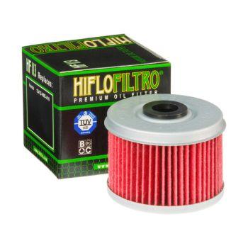 Hiflofiltro motorcycle oil filter with box, premium quality replacement part at BoxToBox