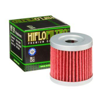 Hiflofiltro HF139 motorcycle oil filter with box, premium replacement part from BoxToBox