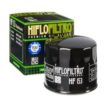 Hiflofiltro HF153 premium motorcycle oil filter with box, quality spare part from BoxToBox