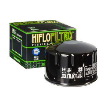 Hiflofiltro HF164 motorcycle oil filter with box, premium spare part from BoxToBox