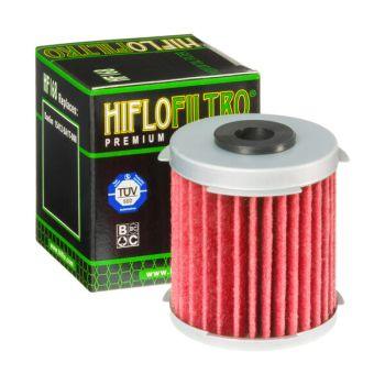 Hiflofiltro motorcycle oil filter with box, premium replacement part from BoxToBox