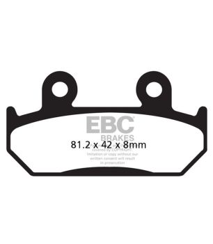 EBC FA121HH Pastilla sinterizada Sportbike HH