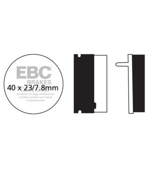 EBC FA155R Pastilla sintetizada