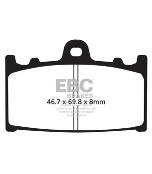 EBC FA158HH Gesinterter Sportbike Bremsbelag HH