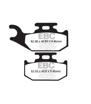 EBC FA317R Sinter-Offroad-Bremsbelag