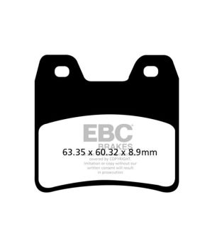 EBC FA348HH Pastilla sintetizada Sportbike HH