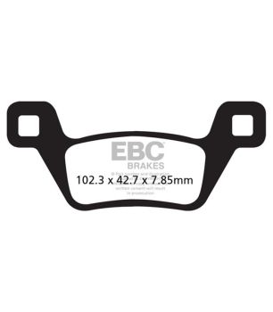 EBC FA600R Sintermetall-Bremsbelag