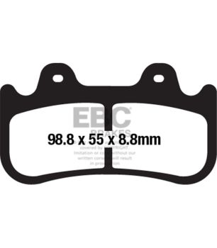EBC FA649HH Pastilla sintetizada Sportbike HH