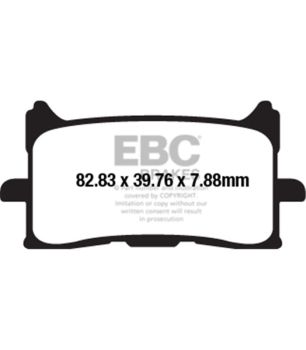 EBC FA679HH Pastilla sinterizada Sportbike HH