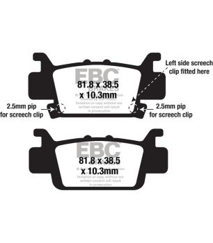 EBC FA703R Pastilla sintetizada