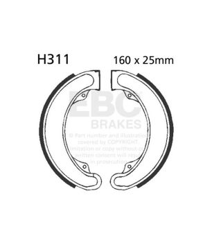 EBC H311G Nutbremssatz