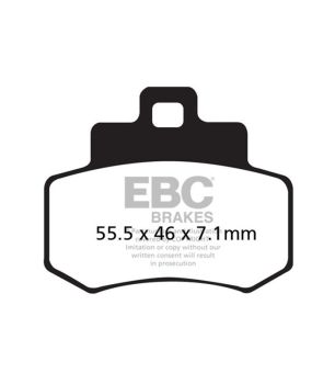EBC SFA356HH Pastilla sintetizada para Scooter