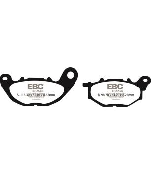 EBC SFA705HH Gesinterte Scooter Bremsbeläge
