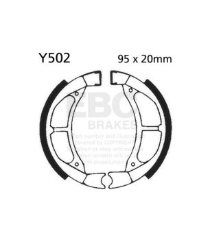 EBC Y502 Bremsbackensatz