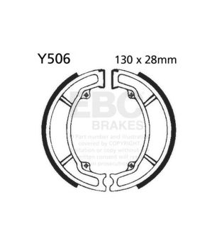EBC Y506G Genutete Bremsbacken