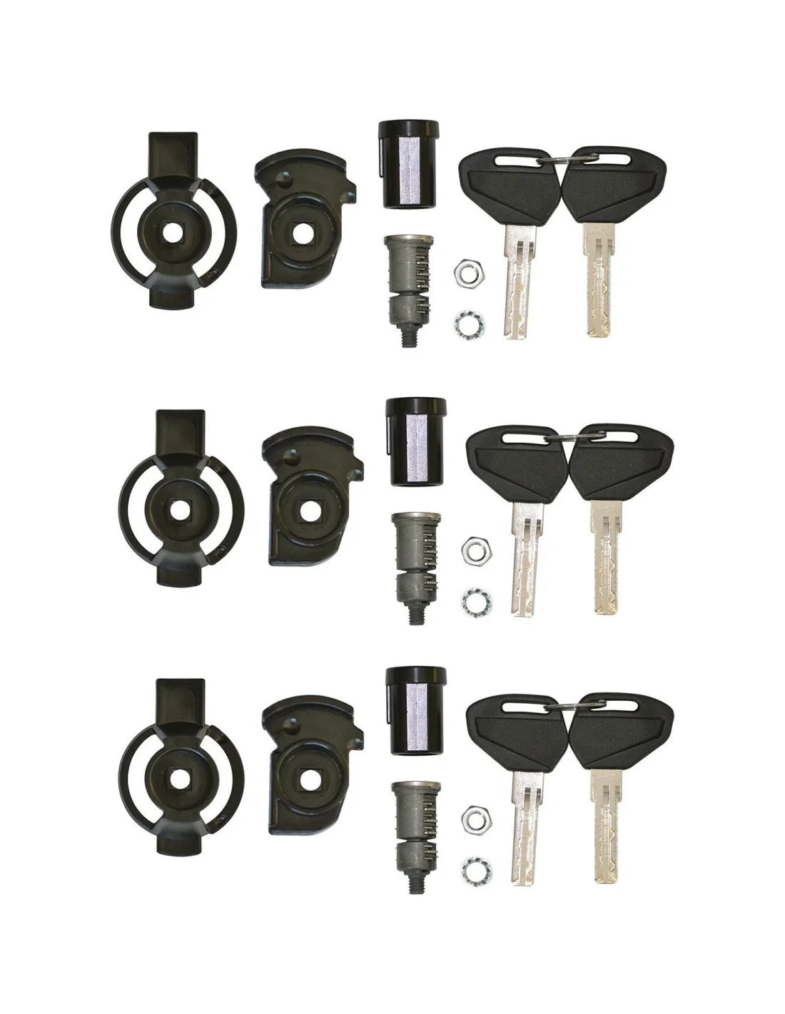KIT CIERRE SECURITY LOCKUNIFICAR 3 MA GIVI