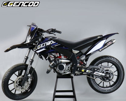 Kit decorativo Derbi DRD, Gilera SMT, RCR (2011 - 2017) Gencod azul