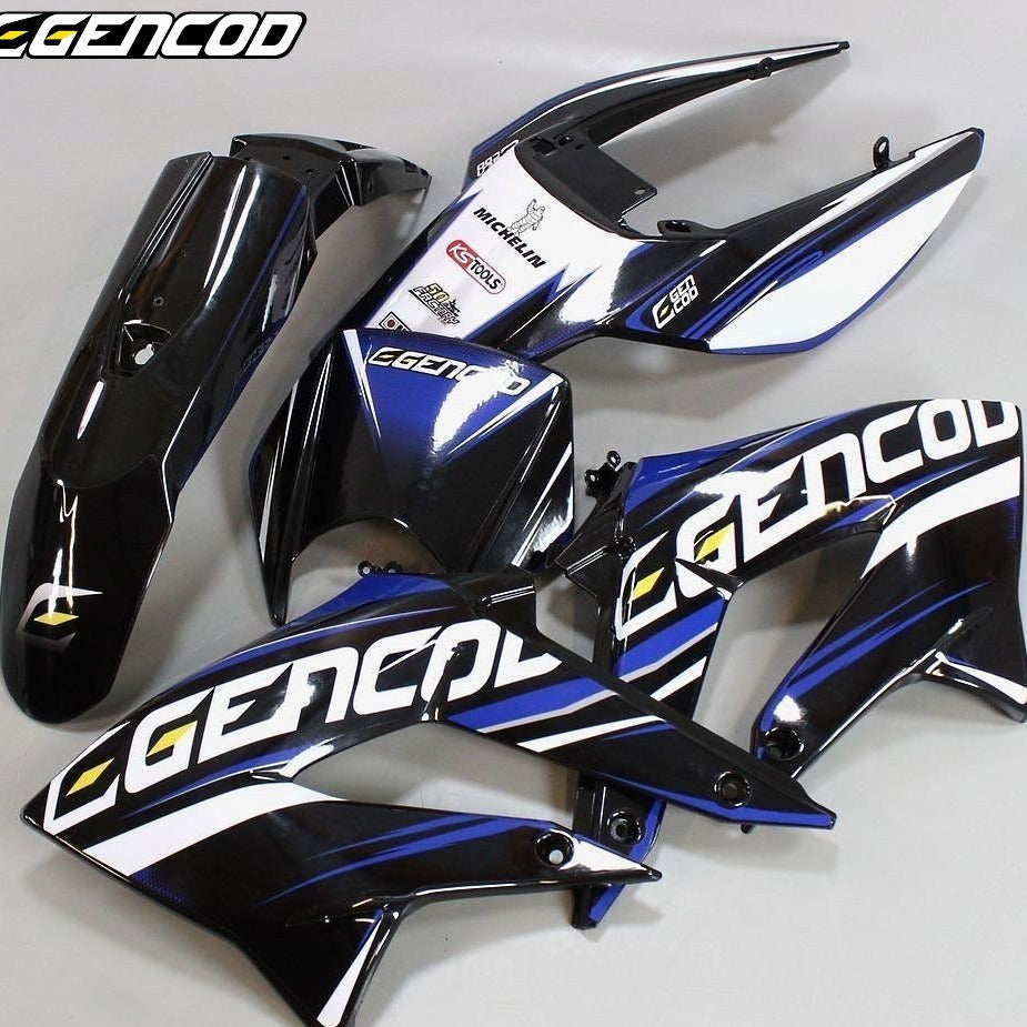 Kit decorativo Derbi DRD, Gilera SMT, RCR (2011 - 2017) Gencod azul